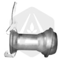 Cône de réduction galva + raccord Ø 150 x 120 mm adaptable