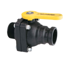 Vanne polypropylène 2 voies Ø 63 mm - BANJO