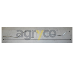 Tuyau hydraulique pour téléscopique MANITOU 268939 adaptable
