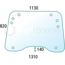 Pare-brise pour machine agricole NEW HOLLAND 82032042 adaptable