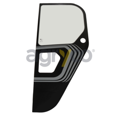 Vitre latérale gauche - plate - claire pour téléscopique MERLO 83430 adaptable