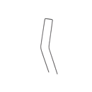 Dent de fenaison noir pour faneuse KUHN 57502800 adaptable - BlackSteel©