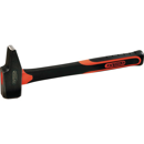 Martillo rivoir de 40 mm - 800 g para zurdos con mango de fibra - KS TOOLS
