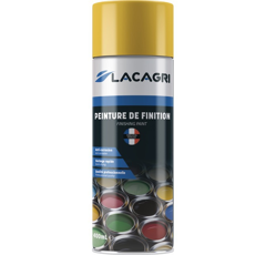 Peinture de finition Jaune MAITRE aérosol 400ml| LACAGRI