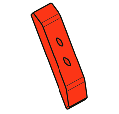 Scharspitze - links A52000020R Maschio Original