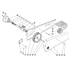 Roulement à billes pour faucheuse KUHN 81003578 origine