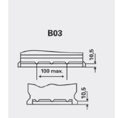 Batterie NUMAX Premium 630R 12V - 135Ah - P+ en bas à gauche