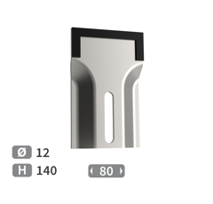 Grattoir carbure VICON 51 adaptable