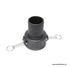 Banjo-Schnellkuppler, Mutterteil 3",mit Schlauchanschluss 75 mm Agrotop