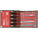 Trousse de 5 limes demi-douces emmanchées | KS TOOLS