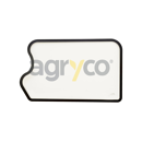 Vitre de porte inférieure - gauche - plate - claire pour téléscopique JCB 827/80200 adaptable