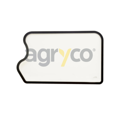 Vitre de porte inférieure - gauche - plate - claire pour téléscopique JCB 827/80200 adaptable