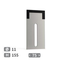 Grattoir carbure PÖTTINGER 435785 adaptable