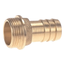 Embout laiton cannelé fileté mâle 3/4" x 13 à 25 mm