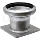 Raccord mâle avec bride Ø 194 mm adaptable