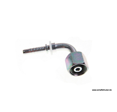 Pressnippel Bogen M16x1,5 90° DN06M168SIG90 Alfagomma