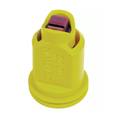 Boquilla pulverizadora de doble chorro CVI TWIN 110° 02 Amarilla - ALBUZ