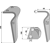 Dent gauche pour herse rotative BREVIAGRI 0060184S adaptable - Blacksteel©