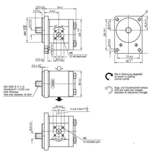 Pompe hydraulique pour tracteur SAME 0510525312 adaptable