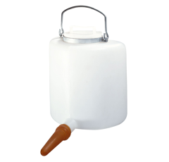 Biberon veau semi-circulaire avec couvercle 6 litres - TETIBLUE