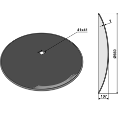 Hohlscheibe, glatt 310673 Grégoire Besson by Niaux