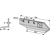 Lame droite 330 x 65 x 8 mm pour cureuse rotative DONDI adaptable