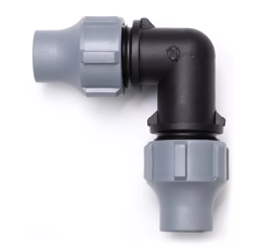 Lockverbinder für Tropf- und PE-Rohre, Winkel 20 mm x 20 mm