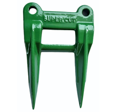 Doigt double pour barre de coupe JOHN DEERE Z11228 adaptable
