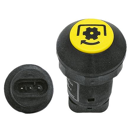 Bouton poussoir pour tracteur SAME 2.7659.108.0/10 adaptable