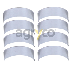 Jeu de coussinets de bielle pour téléscopique JCB 02/634014 adaptable