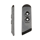 Pointe Gauche carbure pour charrue RABEWERK MP 332 L adaptable