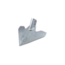 Soc triangulaire pour déchaumeur HATZENBICHLER R409456 adaptable - Blacksteel©