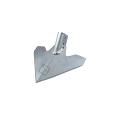 Soc triangulaire pour déchaumeur HATZENBICHLER R409456 adaptable - Blacksteel©