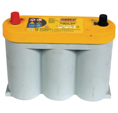 Batterie tracteur 6v 55Ah 765A + Centrales | OPTIMA
