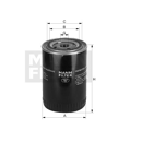 MANN  Ölfiltereinsatz W112610