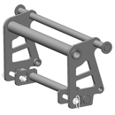 Interface d'accroche pour chargeur  NEW HOLLAND