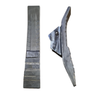 Sabot de décompacteur avec plaquettes carbure MASCHIO GASPARDO R17623310 adaptable