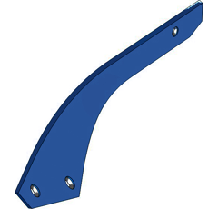 Streichblech-Streifen A - links 3444043M Lemken by Muzzi Industrie