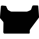 Passform Fußmatte passend für Valtra A-Serie - (mit Hopfenkabine von Mauser) - ab Bj. 3/18