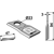 Couteau vrille droite pour faucheuse MORTL T673R adaptable - BlackSteel©