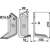 Lame droite pour Fraise/Rotavator MURATORI 120058 adaptable - 