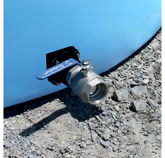 Cuve de Transport d'Eau Horizontale - 8000 L | DURAPLAS