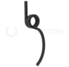 Dent efface-traces gauche 30 x 30 mm pour semoir adaptable