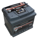 Starterbatterie 12 V 45 AH gefüllt und Premium-Power PP45MF Intact