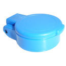 Aufsteckdeckel blau  Baugrösse 3  