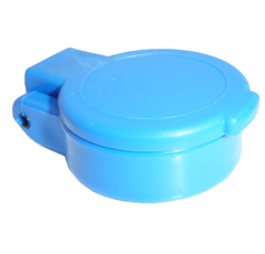 Aufsteckdeckel blau  Baugrösse 3  
