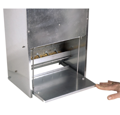 Mangeoire pour poule avec trémie anti-nuisible 15 L - CHICK'A