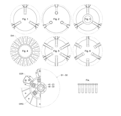 Kit d'embrayage pour tracteur DEUTZ-FAHR 633308000 origine