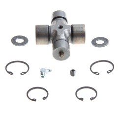 Kreuzgelenk 4 x Sicherungsring, 2 x Beilage - 1x Schmiernippel 67,5°  - Walterscheid