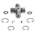 Kreuzgelenk 4 x Sicherungsring, 2 x Beilage - 1x Schmiernippel 67,5°  - Walterscheid